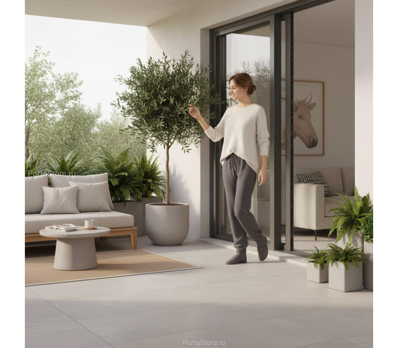 Detroit Light Grey Matt керамогранит для улицы