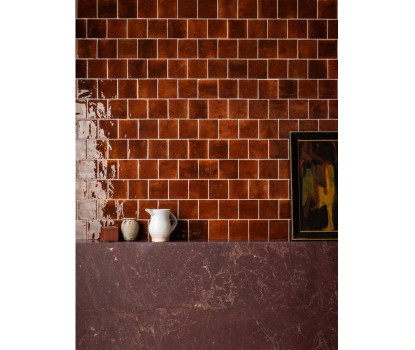 Hoxton Toffee Square глянцевый керамогранит