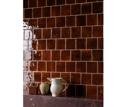 Hoxton Toffee Square глянцевый керамогранит