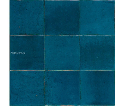 Hoxton Teal Square глянцевый керамогранит