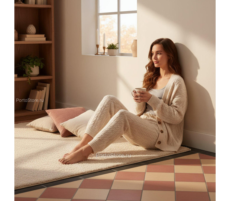 Portman Pink & Red Corner матовый керамогранит