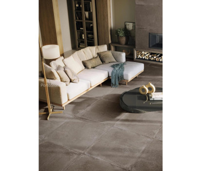 Edge Warm Grey Matt Concrete Effect Porcelain