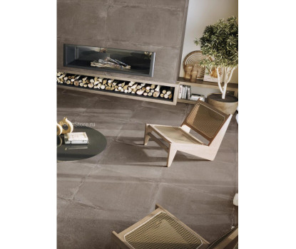 Edge Warm Grey Matt Concrete Effect Porcelain