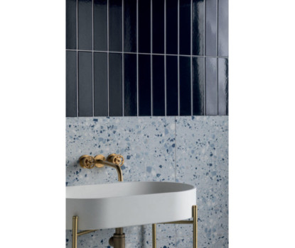 Terrazzo Nouveau Cobalt матовый керамогранит
