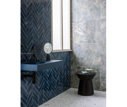 Terrazzo Nouveau Cobalt матовый керамогранит