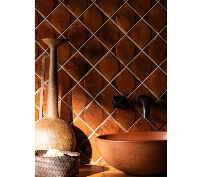 Hoxton Toffee Geo глянцевый керамогранит
