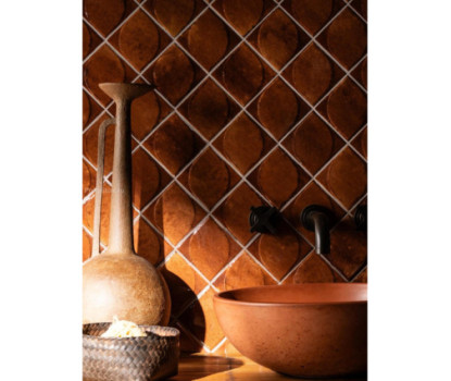 Hoxton Toffee Geo глянцевый керамогранит