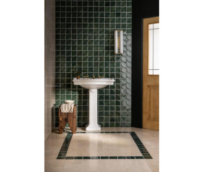 Hoxton Bottle Green Square глянцевый керамогранит