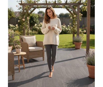Chiltern Charcoal керамогранит матовый рельефный
