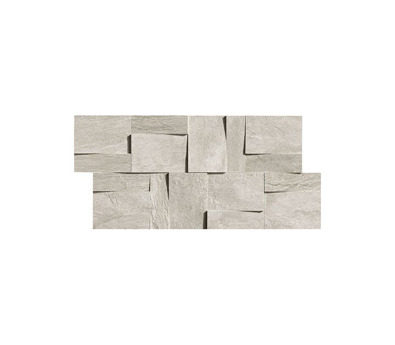 Ardoise Modulo Muretto 3d Gris 30x30