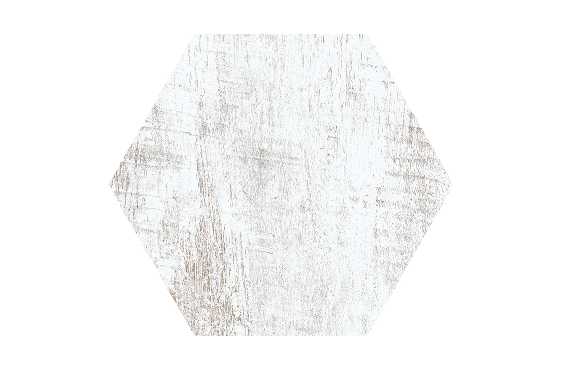 INDUSTRY WHITE HEXA/17.5X20
