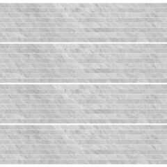 Basilica Carrara сатинированный керамогранит Linear Mosaic