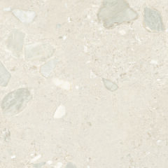 Ceppo Alta Bianco Brushed Terrazzo Effect керамогранит