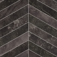 Fusion Black матовый керамогранит Chevron