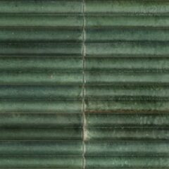 Hoxton Bottle Green Flute глянцевый керамогранит