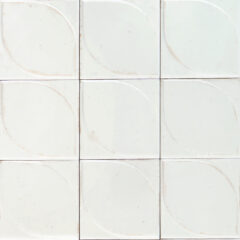 Hoxton White Geo глянцевый керамогранит
