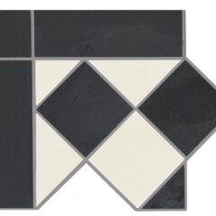 Portman Black & White матовый керамогранит Corner